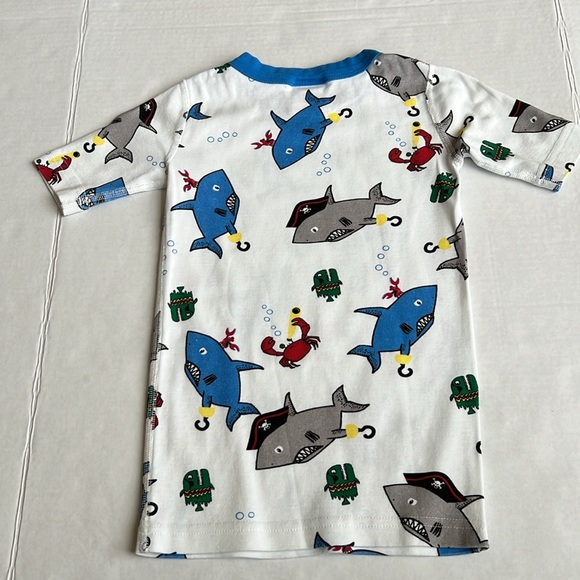 Hanna Andersson Print Short John Pajama set GUC - Picture 4 of 7